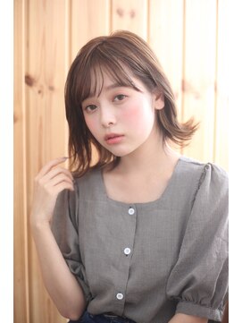 ファブ 銀座(fav) 【fav 銀座】マーメイドアッシュ☆ナチュラルボブ