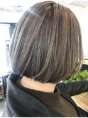 ケアブリーチ×グレーベージュ