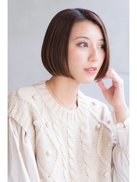 アメリ 新宿(Ameri) Amer 大人フェミニンボブ イルミナカラー 【新宿】