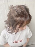 【Des.Art赤坂】外ハネ×ハイライトカラー×簡単アレンジ