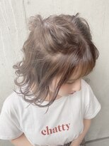 デザート(Des.Art)&nbsp;【Des.Art赤坂】外ハネ×ハイライトカラー×簡単アレンジ