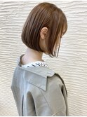 【morio】札幌ボブ　ナチュラル丸みボブ