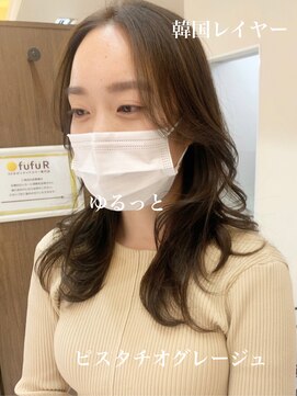 ノラキチジョウジ(NORA KICHIJOJI) #韓国風レイヤー#ウルフカット#エギョモリ#パーマ#赤味