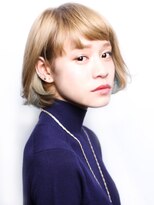 モードケイズ 相模大野店(MODEK's)&nbsp;【MODEK's 相模大野】ブロンドエッジショート×小顔ショートボブ