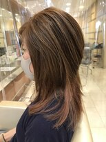 トレボー 永山店&nbsp;小顔補正立体ロングウルフカット