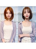 【札幌美容室】フェミニンボブ