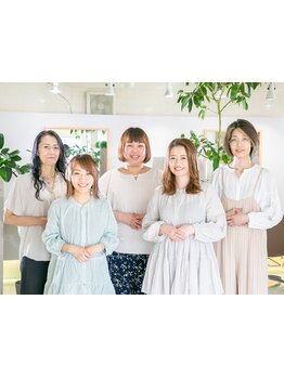 スタッフ全員が女性だからリラックスして通える◎女性目線であなたの魅力を惹き出します♪