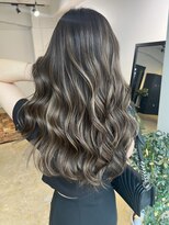 メリー オオサカ(Merly Osaka)&nbsp;痛みにくい！ダークカラーなバレイヤージュ_オトナブラウン_