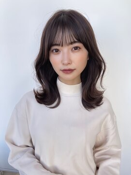 アフロートリノ(AFLOAT Leino) レイヤーカット　くびれミディ　顔まわりレイヤー