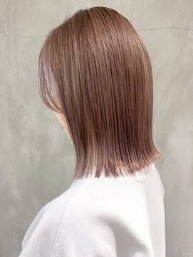 アルバム 渋谷パルコ(ALBUM) ピンクブラウン_グレージュカラーボブウルフ_ba371792