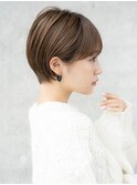 前髪ありショートボブ20代30代40代【AIN.表参道】川原大地