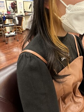 アローズ 玉名店(arose) ☆★インナーカラー×抜きっぱなし★☆