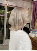【MIRAC町田店河原崎】ウルフホワイトベージュ
