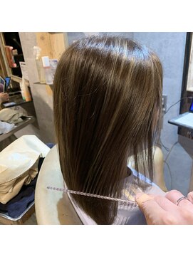 ヘアリゾート エーアイ 亀戸店(hair resort Ai) 細ハイライトカラー/デザインカラー