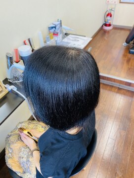 レイディバードカラー ヤオコー足利八幡店 30分のリタッチカラー（根元白髪染め）