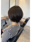 あごラインショートボブ