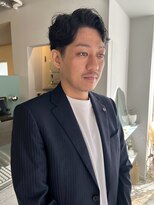 シプレ(cipre) メンズパーマスーツスタイル