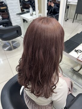 アッシュ 吉祥寺店(Ash) 【ブリーチ2回】くすませピンクベージュカラー