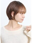 【瀧上丈司】20代 30代 40代 小顔ショートボブ 似合わせカット