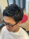 イノウエ(cut shop INOUE)の写真/【小郡駅徒歩3分】ビジネスマンもOK！好印象な＃メンズパーマは人気◎[眉毛/ハリウッドブロウリフト]