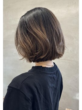 ナル(nalu.) ボブ/切りっぱなしボブ/外国人風ボブ