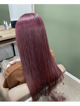 テーラヘアー つくば研究学園店(TELA HAIR) ピンクラベンダーカラー♪