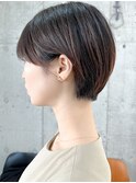 大人ショート　マッシュショート　ショートボブ　髪質改善　岐阜
