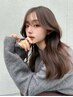 髪質改善トリートメント×韓国風似合わせカット＋艶カラー　￥9000