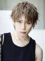 リップス 表参道店(LIPPS)&nbsp;【シャープパーマ×ウルフレイヤー】ショートコンマバング