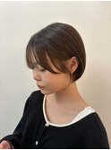 透明感カラー　赤み消しカラー