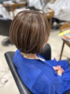 ユウヘアー 本山店(U Hair) ハイライトデザイン＆白髪ぼかしカラー！