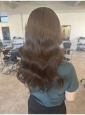 20代30代40代大人可愛いオルチャンヘアアッシュベージュ