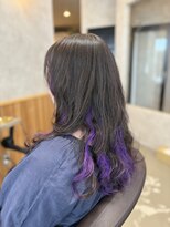 ニッケ ヘアーデザイン(nikke hair design) 【インナーバイオレット】浜松市/ニッケ/090-1015-2016