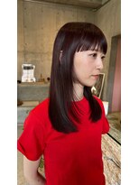 フェス カットアンドカラーズ(FESS cut&colors)&nbsp;暖色系ブラウン/ダークレッド/ローズブラウン/レイヤー/天神