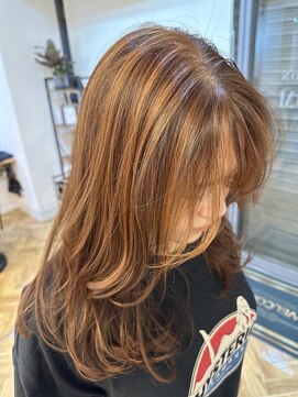 エルア(elua) オレンジブラウンカラー！！