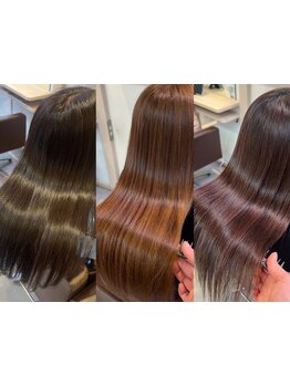 クセ/うねりを解消し柔らかな印象のナチュラルストレートを!思わず触れたくなる仕上がりに◎［池袋/東池袋]