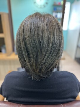 脱☆白髪染め/カーキベージュ