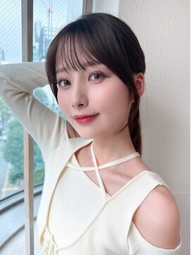 アフロート ディル(AFLOAT D'L) 小顔前髪顔周り面長くびれレイヤー20代30代40代