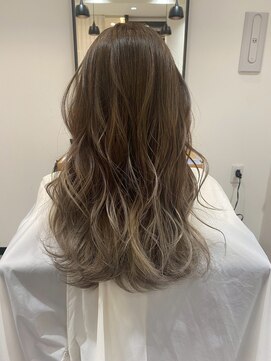 ラ ブーケ 中川中島店(La Bouquet) 黒髪/オリーブグレー/小顔/ココアベージュ/中川中島駅