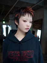 ギークス(GEEKS)&nbsp;【GEEKS渋谷】バズカット/デザインカラー/レイヤーショート/小顔