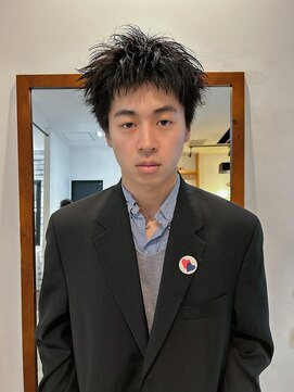 バディヘア リープ(BUDDY HAIR Leap) ダウンバングスパイキーショート