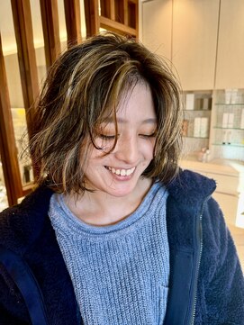 ミノワ(Minowa) カット+筋感ハイライト