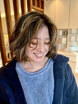 ミノワ(Minowa) カット+筋感ハイライト