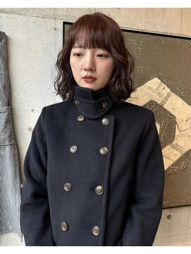 ダコタリッカ(dakota Rikka) 丸顔・面長さんもバランスよく！ボブパーマ/福岡パーマ