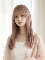 オレロ 国立(olelo) ナチュラルショート/ミルクブラウンダークパープル/ダウンバング