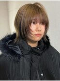 レイヤーカット/ボブ/顔周りレイヤー/似合わせ