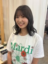 アマーク(a mark) 【小川 結女花】水素カラー×オリーブグレージュ