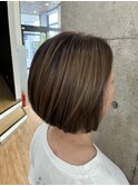 首元スッキリボブ