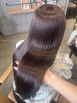 ラボヌールヘアーパルフェ 大宮西口店(La Bonheur hair parfait)&nbsp;モーヴブラウン / 大人上品 / 艶髪 / ブリーチなし