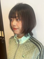 トイロ(toiro)&nbsp;レイヤーカットミルクティーベージュ透明感カラーブラウンカラー